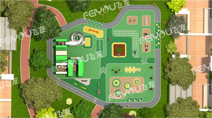 飛友戶外兒童游樂設(shè)施整體設(shè)計方案之二