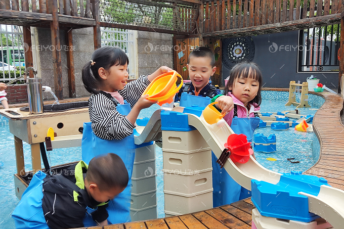 走進幼兒園沙水玩具，體驗探究樂趣